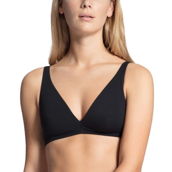 Calida Natural Comfort Soft Bra - Black