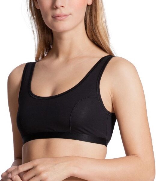 Calida Natural Joy Soft Bra - Black