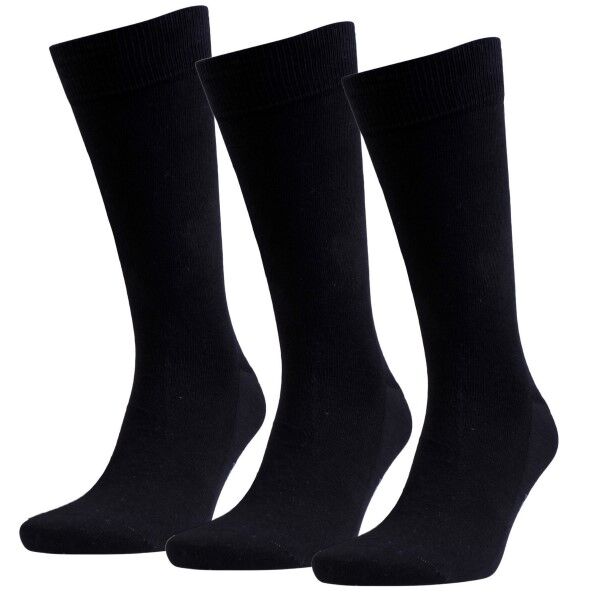 Amanda Christensen 3-pakning True Combed Cotton Sock - Black * Kampanje *