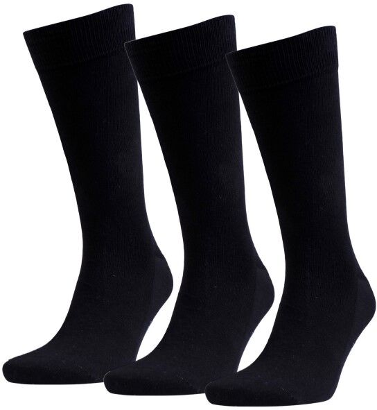 Amanda Christensen 3-pakning True Combed Cotton Sock - Black * Kampanje *