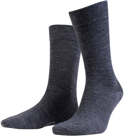 Amanda Christensen Grade Merino Wool Sock - Darkgrey