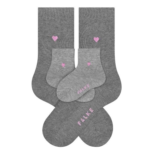 Falke Women Seasonal Mini-Me Set Socks - Grey