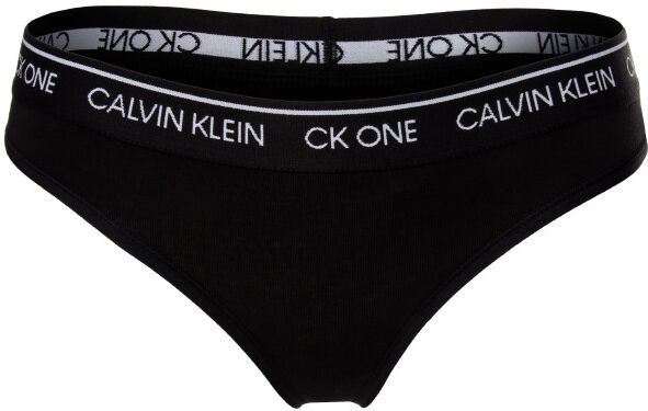 Calvin Klein One Cotton Thong - Black