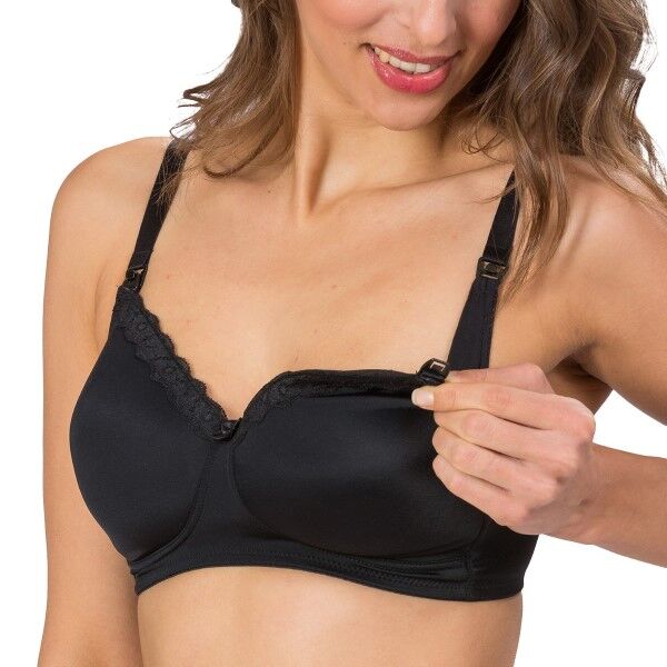 Trofé Trofe Nellie Nursing Bra - Black