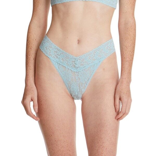 Hanky Panky Original Rise Thong - Lightblue