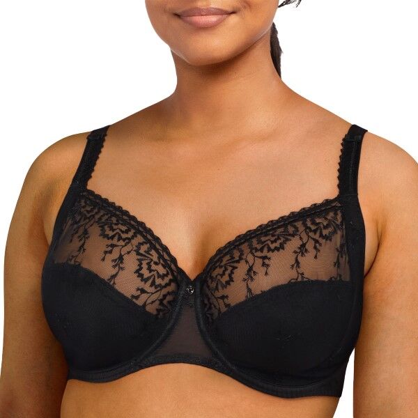 Chantelle Every Curve Covering Underwired Bra - Black