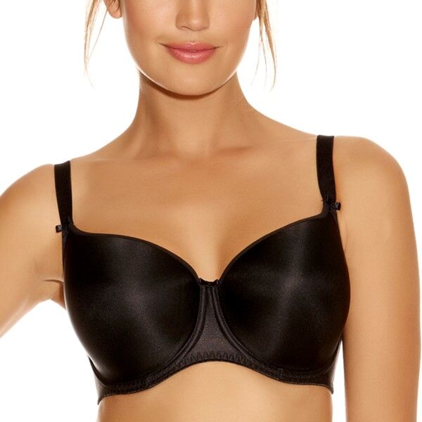 Fantasie Smoothing Moulded T-Shirt Bra - Black