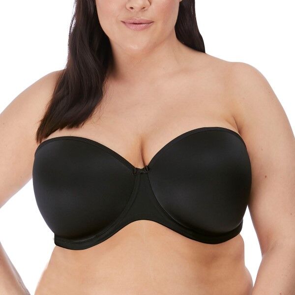 Elomi Smooth Moulded Strapless Bra - Black