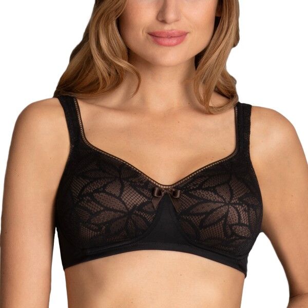 Rosa Faia Selena Moulded Soft Bra - Black