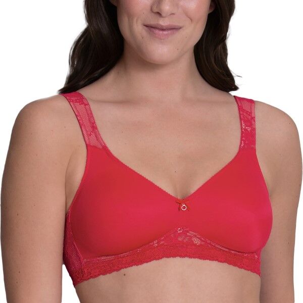 Rosa Faia Abby Moulded Soft Bra - Red