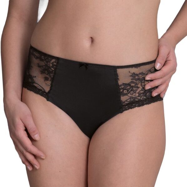 Rosa Faia Abby High Waist Brief - Black