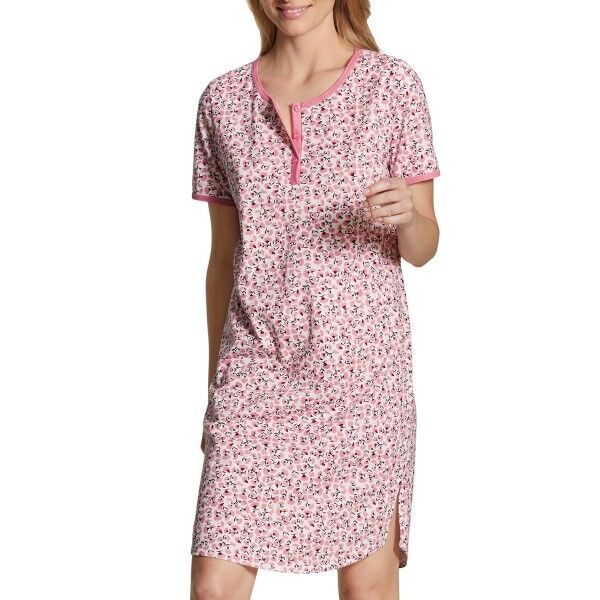 Calida Lovely Nights Sleepshirt - Pink Floral