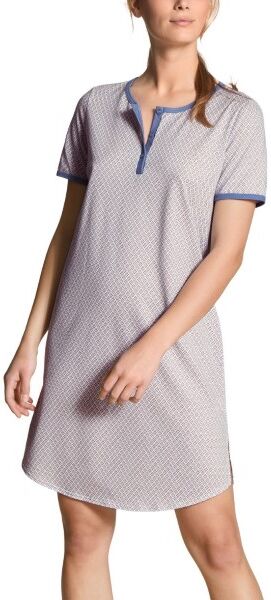 Calida Lovely Nights Sleepshirt - Blue Pattern