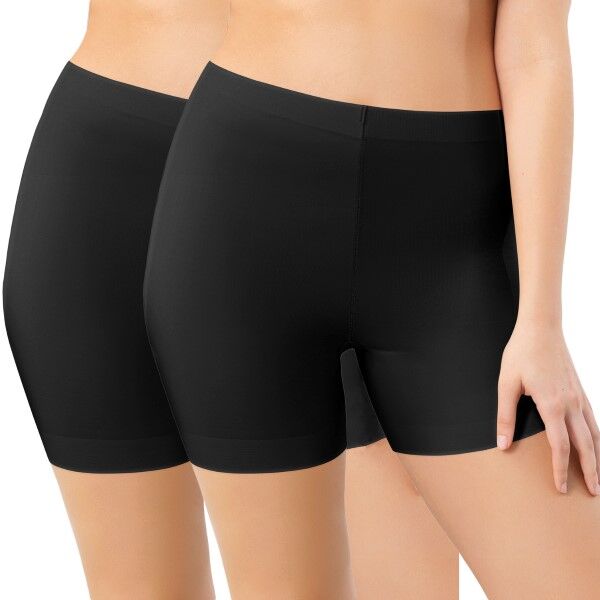 Maidenform 2-pakning Cover Your Bases Shorts - Black