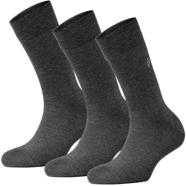 Panos Emporio 3-pakning Daniel Bamboo Sock - Anthracite