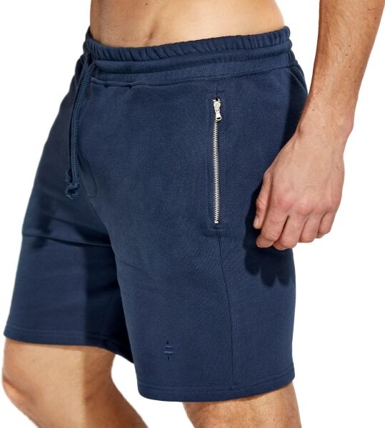 Panos Emporio Sweat Shorts - Navy-2