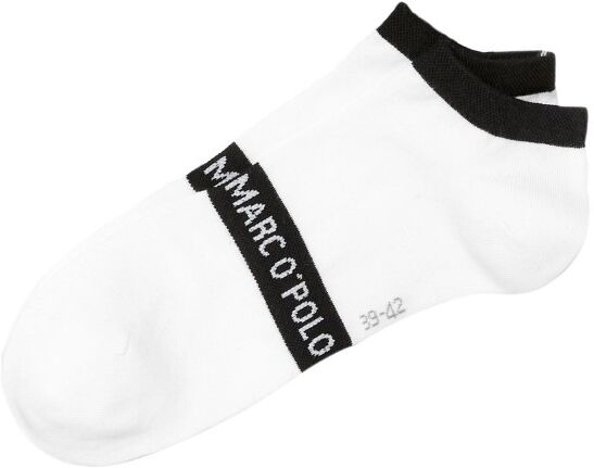 Marc O'Polo Marc O Polo Vince Organic Cotton Sneaker Sock 2-pakning - White