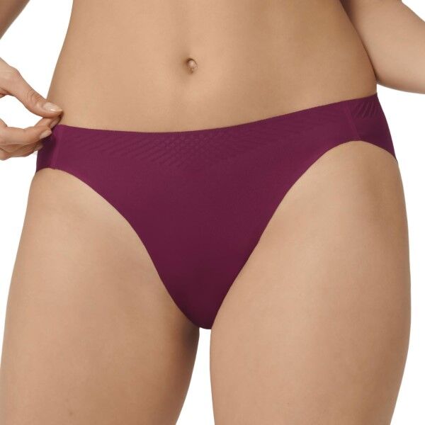 Sloggi Body Adapt High Leg Brief - Wine red