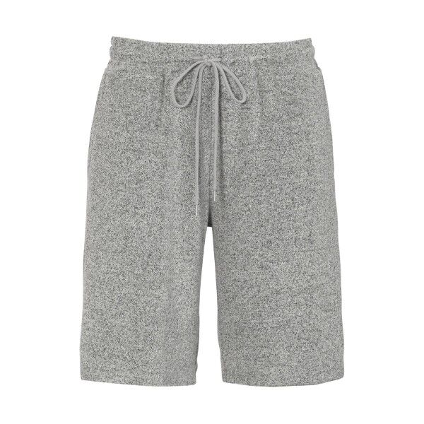 Damella Knitted Lounge Shorts - Light grey