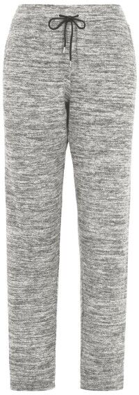 Damella Knitted Lounge Pants - Light grey