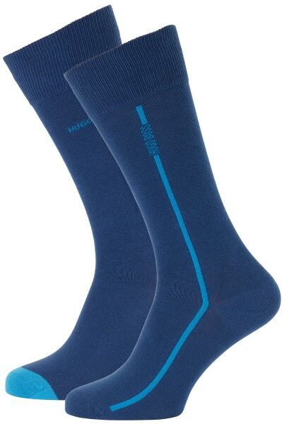 Hugo Boss BOSS Logo Line Sock 2-pakning - Blue