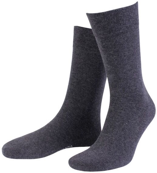 Amanda Christensen True Ankle Soft Top Sock - Anthracite