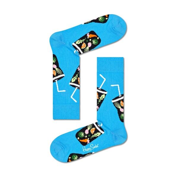 Happy Socks Smothie Sock - Blue Pattern