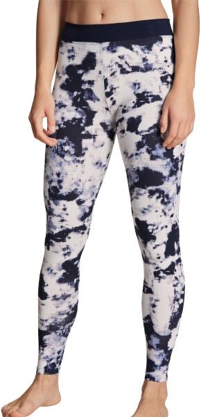 Calida Elastic Trend Leggings - White Pattern-2