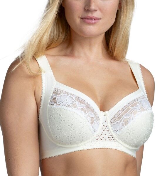 Miss Mary of Sweden Miss Mary Cotton Star Underwired Bra - Champagne