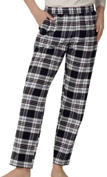 Triumph Lounge Me Cotton Flannel Pants - Black pattern-2 * Kampanje *