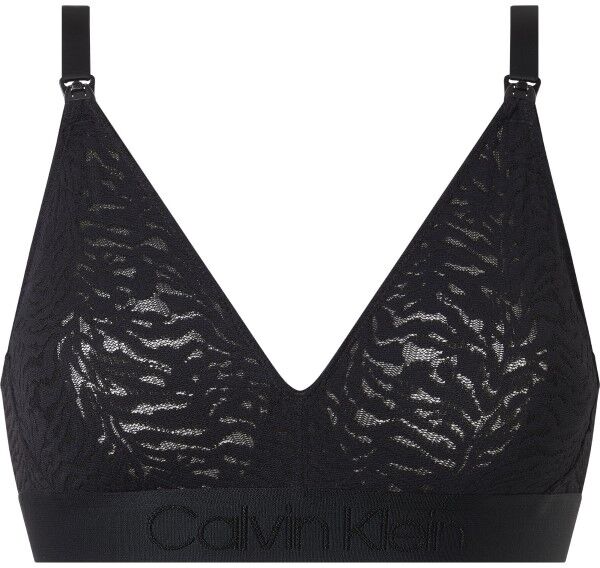 Calvin Klein Intrinsic Lace Maternity Bra - Black