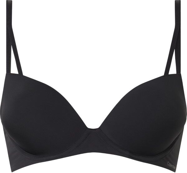 Calvin Klein Seductive Comfort Wired Push-Up Bra - Black