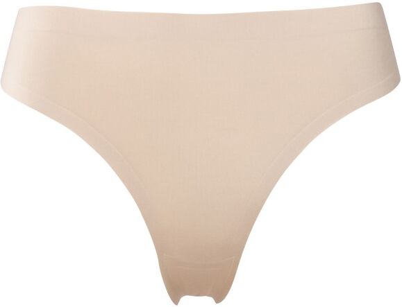 Trofé Trofe Core Solids Seamless Thong - Beige