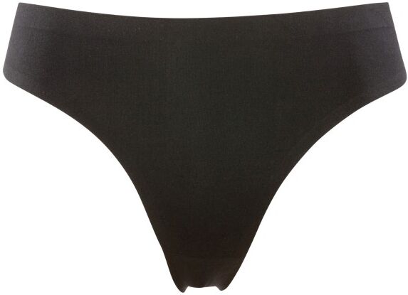 Trofé Trofe Core Solids Seamless Thong - Black