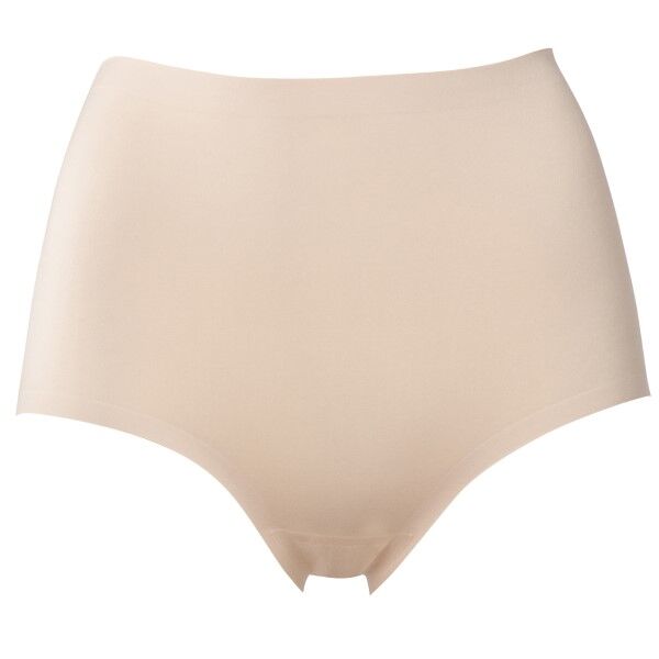 Trofé Trofe Core Solids Seamless Maxi Brief - Beige