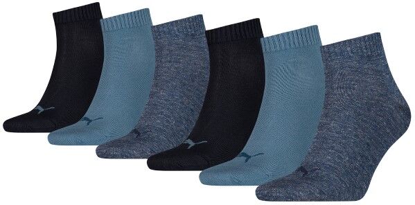 Puma 6-pakning Everyday Ankle Sock - Blue