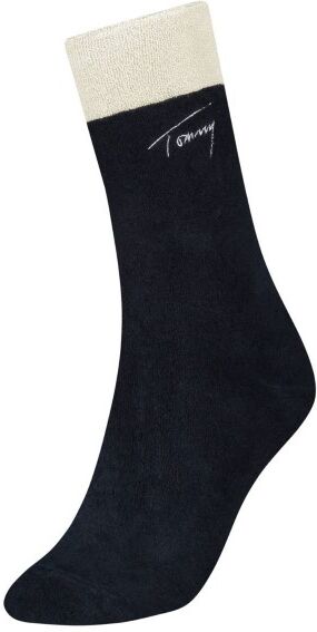 Tommy Hilfiger Women Tencel Cosy Home Sock - Darkblue