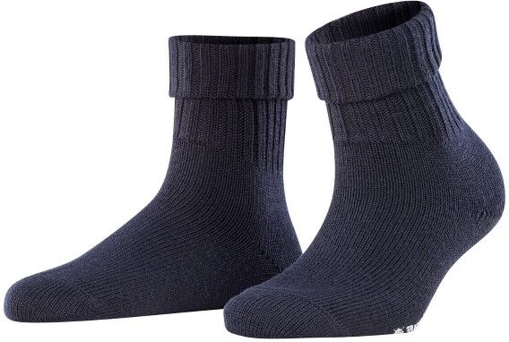 Burlington Plymouth Wool Sock - Navy-2