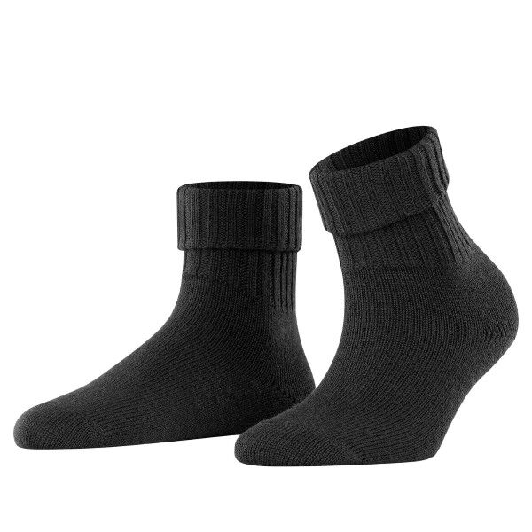 Burlington Plymouth Wool Sock - Black