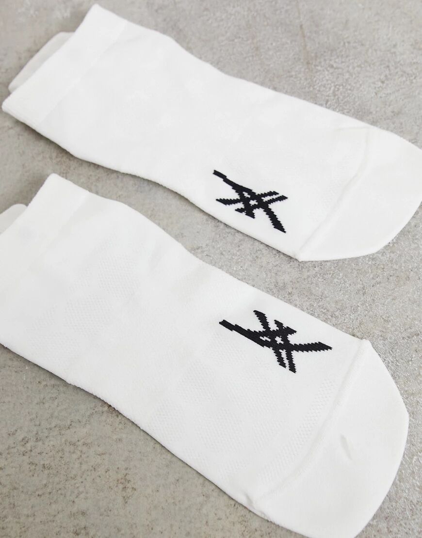 Asics socks in white  White