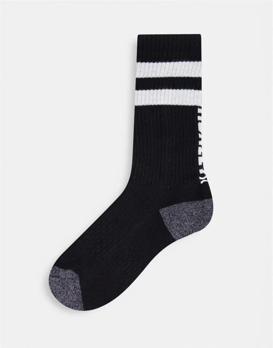 Hurley Extended Fast Lane socks in black  Black