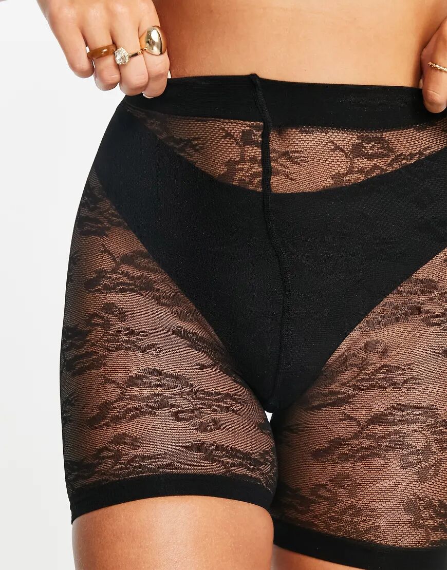 Pretty Polly lace short in black  Black