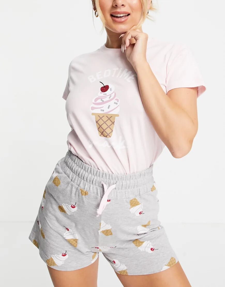 Threadbare Ice Cream PJ set-Pink  Pink