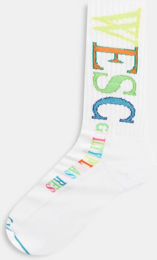 WESC varion guilty pleasure socks-White  White