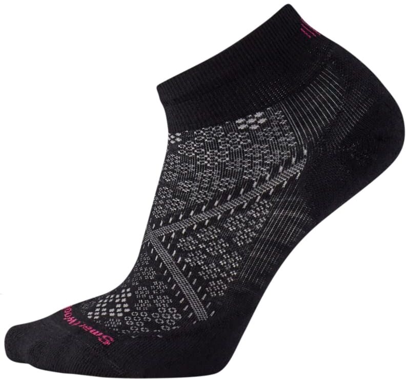 Smartwool Women's PhD Run Light Elite Low Cut Socks Sort