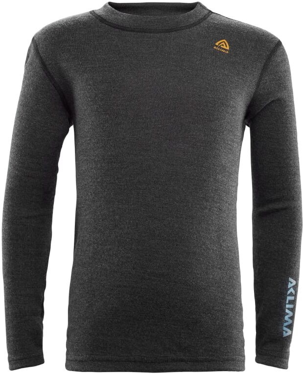 Aclima WarmWool Crew Neck Junior Grå