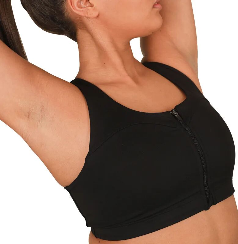 Stay in Place Front Zip Sports Bra Sort