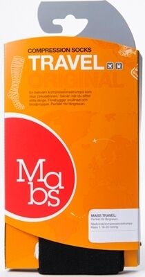 Mabs Travel Strømpe Sort Xl