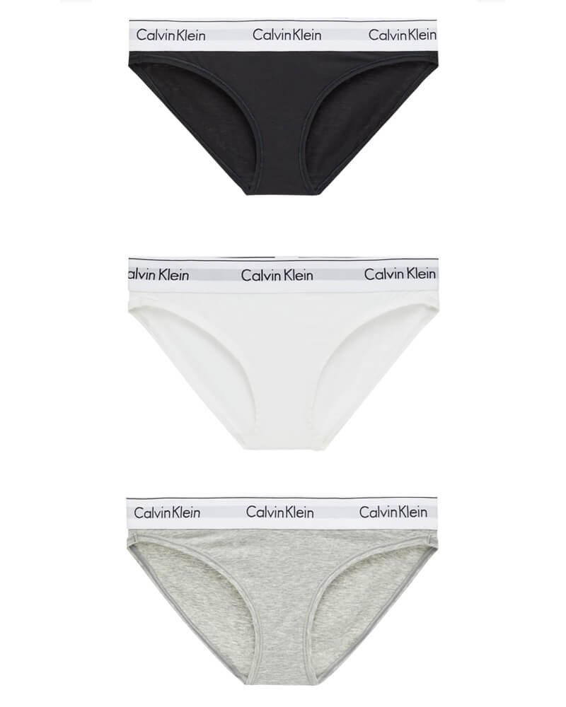 Calvin Klein Bikini Briefs 3-pack Mix - L