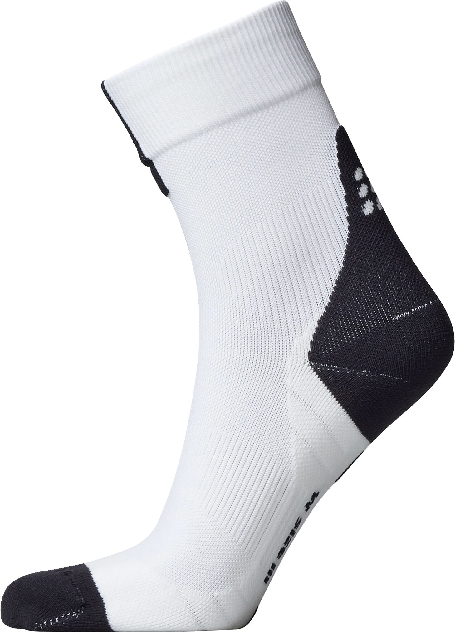 Cep Compression Short Socks 3.0, kompresjonsstrømpe dame II WHITE/DARK GREY